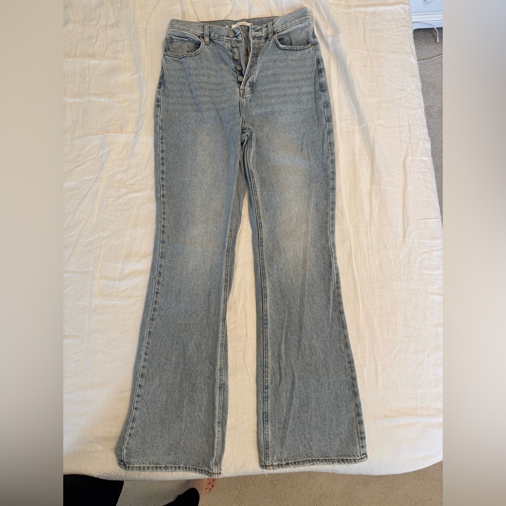 PacSun Light Blue Women's High Rise Bootcut Jeans